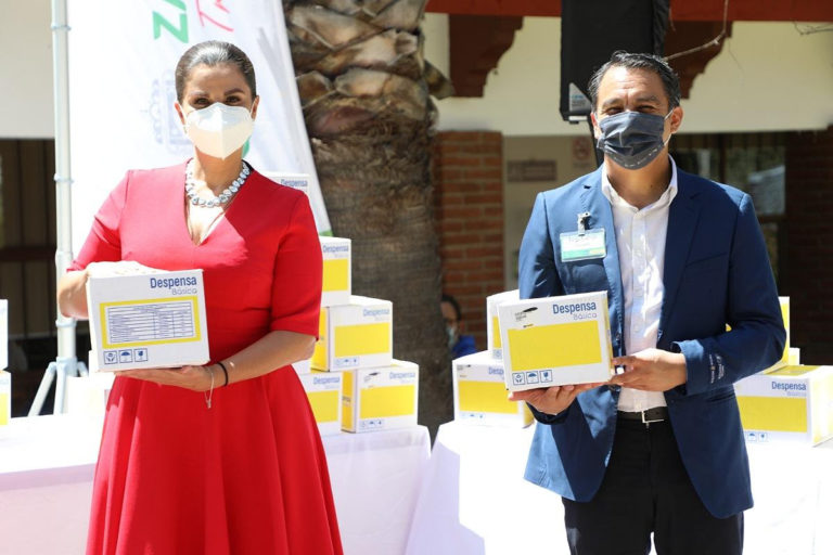 Recibe gobierno de Zacatecas donación de alimentos de Grupo Coppel El